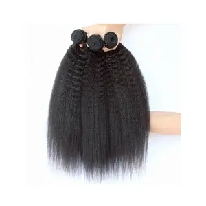 Peruvian Kinky Straight Body Loose Deep Wave Curly Hair Weft Human Hair Indian Malaysian Hair Extensions Dyeable