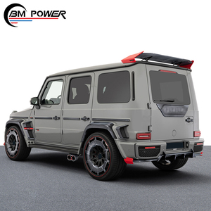 Sec De Fiber De Carbone G-CLASS W463A W464 G500 <span class=keywords><strong>G53</strong></span> G350 B900 KO-Style Toit Spoilers De Voiture Aile Haute Canard Hayon Boot Corps Kit Pièces - Product Image 5