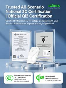 IDMIX Q10 Pro II Qi2, Banco de Energía Inalámbrico Magnético de 10000mAh con Carga Rápida para iPhone 16/17 con Cable USB-C - Product Image 4