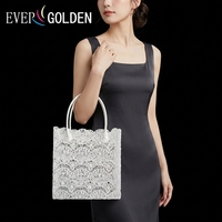 EG15044-1W 27X10X28CM Sacs à bandoulière en dentelle pour jeunes filles, grands sacs à main pour femmes, sacs à main à bandoulière pour femme, fournis par des fabricants chinois