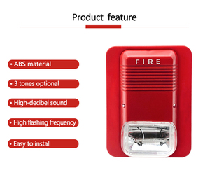 <span class=keywords><strong>SIRENA</strong></span> di ALLARME <span class=keywords><strong>ANTINCENDIO</strong></span> 12 V/24 V FUOCO STROBO <span class=keywords><strong>SIRENA</strong></span> - Product Image 6