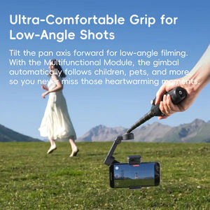 DJ Osmo Mobile 8 Handheld Gimbal <b>Stabilizer</b> Native Tracking with Audio Lighting Seamless 360 Pan Rotation Every Angle - Product Image 4