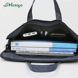 Bolso de Mano para Portátil Personalizado al por Mayor, de Gran Capacidad, Impermeable, de Tela Oxford, Maletín Portátil para Negocios - Product Image 4