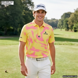 Usine OEM personnalisé été nouveaux hommes respirant affaires mode t-shirts équipe de <span class=keywords><strong>bureau</strong></span> tenue de club performance sublimation polo - Product Image 3