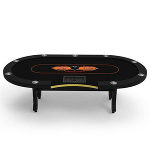 Tables de jeu rondes personnalisables pour 6/8 joueurs, table de <span class=keywords><strong>poker</strong></span> 240, table de <span class=keywords><strong>poker</strong></span> à LED pour jouer à la maison - Product Image 4
