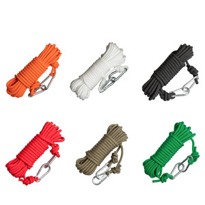 Corde à linge de haute qualité, longue, portable, pour l'extérieur, cordes à linge tressées, corde à sécher les vêtements - Product Image 5