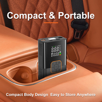 Démarreur de batterie CZK-EH16-D avec compresseur d'air 150 PSI, charge rapide portable pour batterie de voiture 12V, gonfleur de pneus USB-A LED