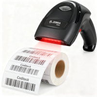 Lecteur de codes-barres 2D Zebra DS2208-SR avec interface USB, 200 scans/seconde, garantie 1 an - Utilisation automobile