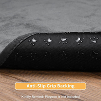 Tapis d'entrée pour animaux de compagnie en chenille super doux, absorbant l'eau, séchant rapidement, lavables en machine, vente en gros