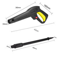LANCE DE NETTOYAGE HAUTE PRESSION LAVOR PARKSIDE – Pistolet de lavage de voiture avec buse de pulvérisation et lance de jet haute pression