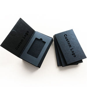 Carpeta de Cartón para Tarjetas de Regalo Personalizada al por Mayor de Fábrica OEM, con Laminación Brillante, Moderna y de Lujo, para Tarjetas de Visita/Crédito/NFC - Product Image 5