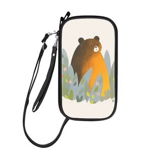 ปกหนังสือเดินทางลายภาพครอบครัวแบบกำหนดเอง พิมพ์ด้านเดียว ป้องกันการโจรกรรม พกพาสะดวก หนัง PU แท้ อุปกรณ์เสริมสำหรับฤดูร้อน - Product Image 3