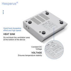 Kit de Cuidado de Maquinaria Plástica para Laboratorio Dental: Máquina Eléctrica Ultrafina para Tallado y Cuchilla Doble, con Fuente de Alimentación - Product Image 4