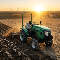 Trattore Elettrico a Batteria DONOL 50 HP 4WD con ROPS e Trasmissione a Ingranaggi per Alta Produttività in Applicazioni Agricole e Frutteti