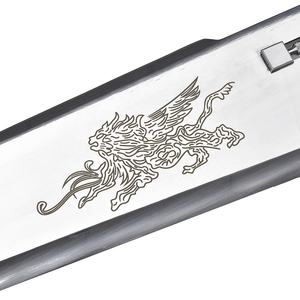 129cm <span class=keywords><strong>Final</strong></span> fantezi <span class=keywords><strong>VIII</strong></span> FF8 Squall Leonhart silah çoğaltma Gunblade wingsilah kılıç Lionheart kanatlı - Product Image 5