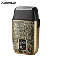 Nouveau rasoir électrique tout métal étanche à triple lame pour hommes, rasoir pour crâne chauve, rasoir de barbier