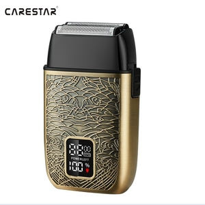 New All Metal Foil Shaver Waterproof Triple Blades Electric Shaver Razor for Men Bald Head Barber Shaver - Product Image 1