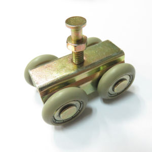 JUNAOBAO Porte coulissante escamotable Rouleau de guidage de porte coulissante en nylon <span class=keywords><strong>Roue</strong></span> de rouleau de porte coulissante - Product Image 1