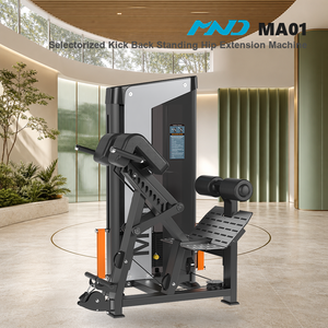 Modernes Selectorized Kick-Back (Stehende Hüftverlängerungsmaschine) Fitnessgerät MND MA01 Krafttrainingsgerät für - Product Image 1