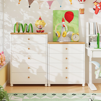 Armoire moderne en acier pour enfants à 5 tiroirs grande capacité - Armoire durable pour la maison, le salon
