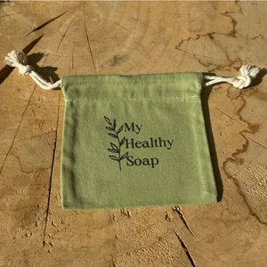 High Quality Recycle Organic Muslin Organic Cotton Canvas <b>Fabric</b> Drawstring Dust <b>Bag</b> With Custom Logo - Product Image 6