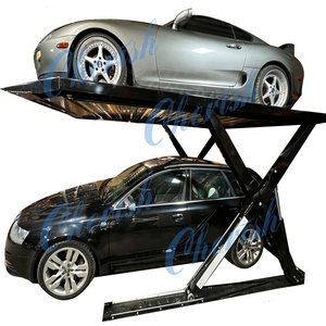 Equipo de estacionamiento de tijera hidráulica con sistema de estacionamiento de elevación automática de 2 niveles con apilador de almacenamiento de automóviles - Product Image 1