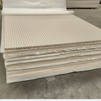 Bonne qualité vendu en usine couleur blanche peinture MDF panneau mural en contreplaqué panneau mural avec T & G forme panneau de connexion
