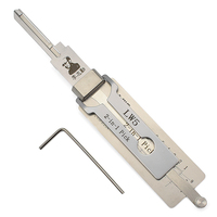Expédition rapide LW5 Lishi 2 en 1 : Kit de crochetage de serrures, décodeur et outils de serrurier Lishi pour serrures de portières de véhicules
