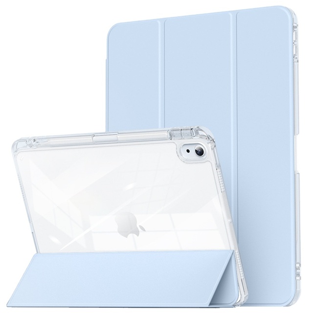 Hot Selling Soft Shell Three Fold Tablet Computer Shock-absorbing Protective Case for Ipad Air 10.9 10th Gen 10.9 11 Inch