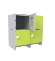 Casiers faciles à assembler S-380, durables, étanches, pour salle de sport et école, en plastique ABS, antirouille, écologiques, recyclables, design démontable