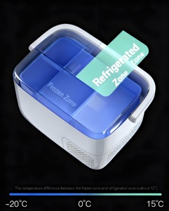 Refrigerador portátil perfecto para coches, nevera para acampar, congelador, refrigerador portátil para coche, refrigerador portátil para coche <span class=keywords><strong>Lidl</strong></span> - Product Image 5