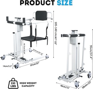 Sillón Reclinable Eléctrico Plegable con Función de Elevación y Asistencia para Levantarse, Capacidad de 150 kg, Acabado con Recubrimiento en Polvo, para Personas Mayores y Uso Médico Doméstico - Product Image 4