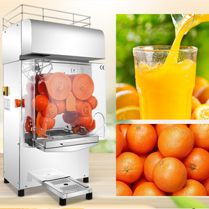 Máquina Comercial de Acero Inoxidable Totalmente Automática para Separar Naranjas y Extraer Jugo Fresco, Prensa de Frutas 2000E-4 de Alta Eficiencia - Product Image 3