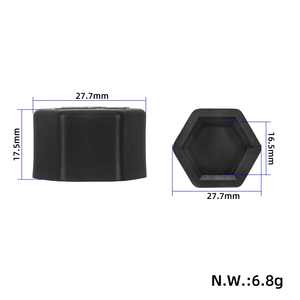 Cubierta de tuerca de plástico negro para eje de balancín Kukirin G3 Pro G2 Master G4 Max, a prueba de óxido, para tornillos de montaje, desde almacén de la UE - Product Image 2