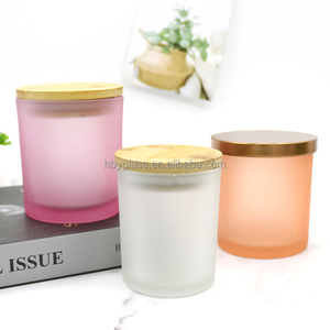 Portavelas <span class=keywords><strong>de</strong></span> Vidrio Esmerilado Ru Star - Recipiente para Velas para Decoración del Hogar - Product Image 4