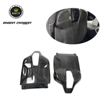 Couverture de dossier de siège en fibre de carbone sèche légère de style OEM pour BMW G90 G99 M5 2024+