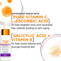 Ensemble de soins de la peau en marque privée, sérum éclaircissant, correcteur de taches brunes, crème éclaircissante, lotion corporelle blanchissante