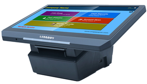 Sistema di Gestione Code Self-Service con Touch Screen, Chiosco Snappy QMS 14 Pollici, Stampante Termica 80mm, LAN, WIFI Selezionabile, Android - Product Image 2