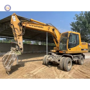 Maquinaria de Construcción de Segunda Mano, Excavadora de Ruedas Hyundai 150w-7 Usada, Excavadora de Ruedas de 15 Toneladas Hyundai 150w-7 - Product Image 1