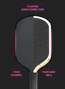 Paleta de Pickleball Personalizada al por Mayor de Fibra de Carbono de 16 mm, Portátil y de Alta Calidad, para Regalos Promocionales y Actividades de Team Building Corporativo - Product Image 3
