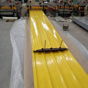 Tôle de toiture en acier ondulé de zinc de calibre 20 26 28 Tôle de toiture en aluminium ondulé