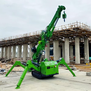 <span class=keywords><strong>Grue</strong></span> araignée électrique polyvalente <span class=keywords><strong>de</strong></span> 3 tonnes avec télécommande, construction en acier, double rail <span class=keywords><strong>de</strong></span> guidage pour applications en terrain accidenté - Product Image 3