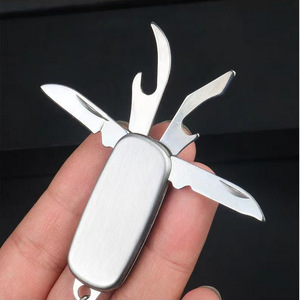 Survival Multifunction Tool Stainless Steel Outdoor Knife Folding Multi-Function Tool For <b>Camping</b> <b>Hiking</b> Emergency Use - Product Image 1