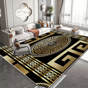 Hot bán trực tuyến 3D in polyester mỏng hình chữ nhật hình dạng thảm với chống trượt ủng hộ - Product Image 6