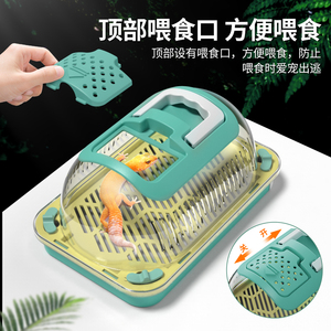 NOMOY PET Easy to Observe Terrarium Pet Portable Feeding <strong>Box</strong> for <strong>Bugs</strong> Lizards Crawfish Frogs Jumping Spider Insect Cage - Product Image 5