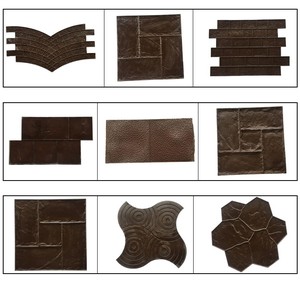 قالب ضغط من البولي يوريثين خرسانة ، ختم الحجر الروماني الإسمنتي ، قالب ضغط منقوش من البولي يوريثين المنزلي - Product Image 3