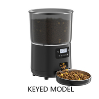 Distributeur automatique de nourriture pour chats et chiens, grande capacité 4L, respectueux de l'environnement, avec charge, WiFi intelligent, surveillance vocale et vidéo à distance