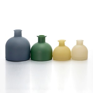All'ingrosso bottiglia diffusore in vetro trasparente da 250ml per aromaterapia, Design cilindrico a ventre tondo con collo stretto - Product Image 4