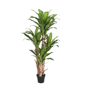 Künstliche Monstera, Geigenblattfige, Bananenpalme, Areca-Palme, Bambusbaum, Plastik-Grünpflanzen, Topfpflanzen, Kunstpflanzen für Innenraumgestaltung - Product Image 4