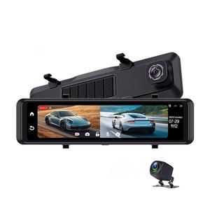 11.26 "gương 4k kép Dash Cam, 4G LTE GPS, ADAS BSD, ứng dụng cloudspirit, tầm nhìn ban đêm, chế độ đỗ xe - Product Image 1
